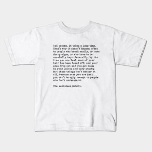 The Velveteen Rabbit, Kids T-Shirt